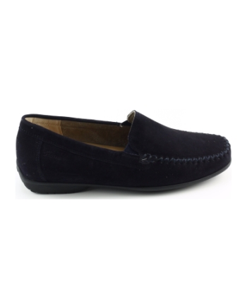 Sioux 4165287 cortizia instappers en loafers donkerblauw
