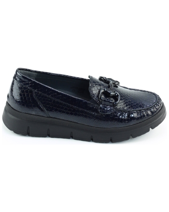 Waldlaufer 906511 instappers en loafers donkerblauw