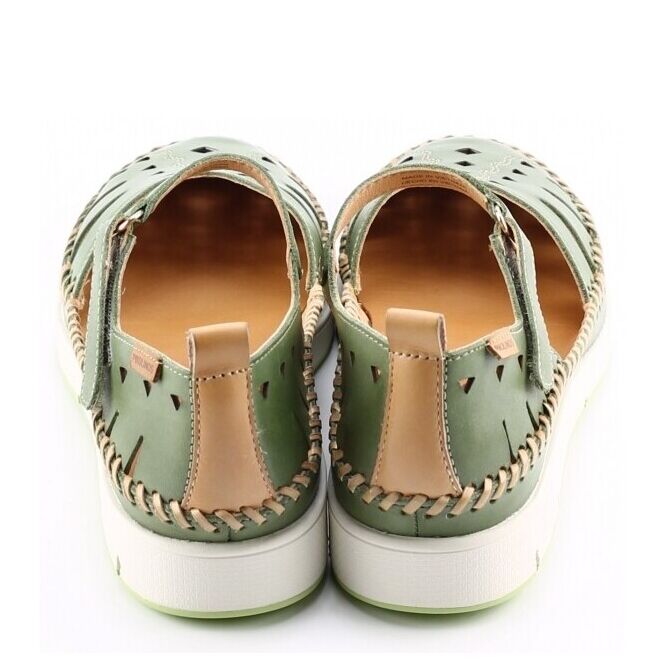 Pikolinos Pikolinos tenerife W8D-0885C1 Groen mint Pikolinos tenerife W8D-0885C1 groen dames instappers | Theo Jansen Schoenen