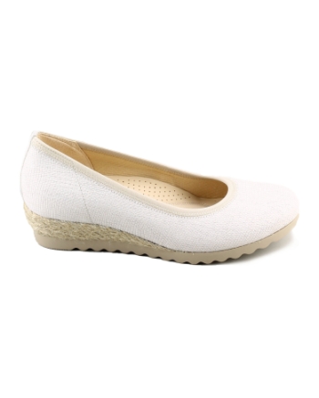 Gabor 42.641.80 pumps en slingbacks wit combinatie