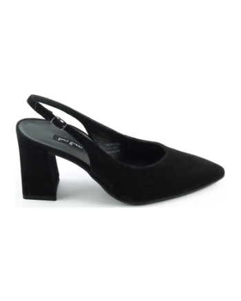 Paul Green 6101 pumps en slingbacks zwart