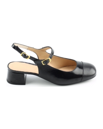 Unisa jumis pumps en slingbacks zwart