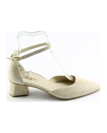 Paul Green 3820. pumps en slingbacks beige