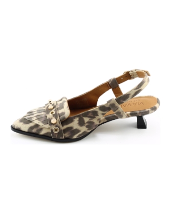 Via Vai 62398 pumps en slingbacks donkerbruin