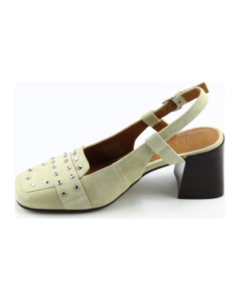 Via Vai 62402 pumps en slingbacks geel