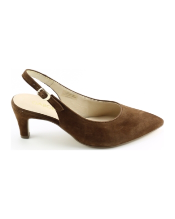 Gabor 81.590.18 pumps en slingbacks donkerbruin