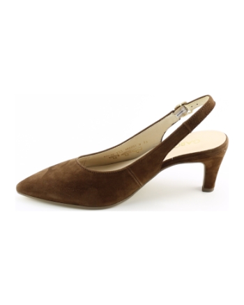 Gabor 81.590.18 pumps en slingbacks donkerbruin