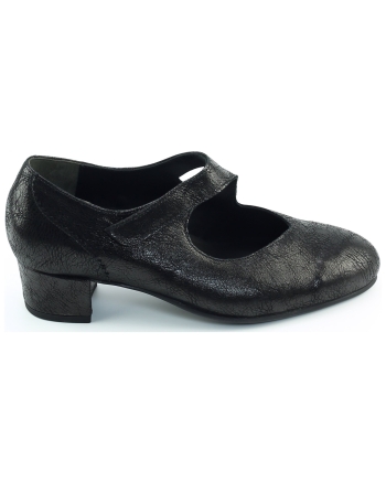 Durea 5755 008 pumps en slingbacks zwart combinatie