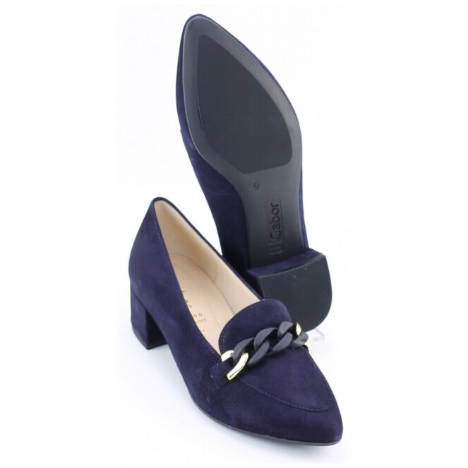 verraden Reis deugd Gabor 91.441.16 blauw dames pumps | Theo Jansen Schoenen