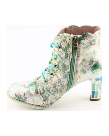 Laura Vita alcebano 427 veterboots groen combinatie