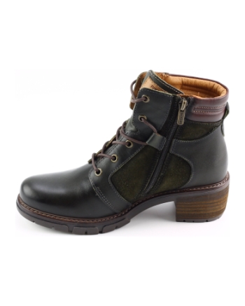 Pikolinos san sebastian w1t 8979c1 veterboots groen combinatie