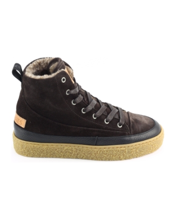 Shabbies Chewy lily veterboots donkerbruin