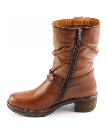 Pikolinos san sebastian w1t 9590 c1 korte laarsjes cognac