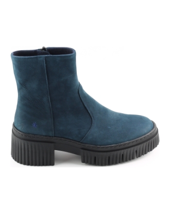 Art 1374 korte laarsjes donkerblauw