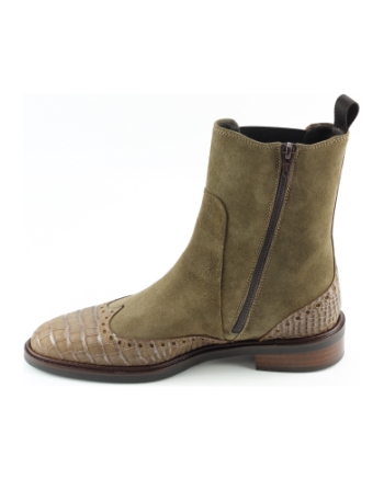 Pertini 252w32068c8 korte laarsjes taupe