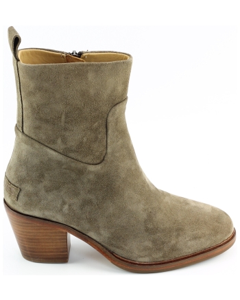 Shabbies Joan Ankie korte laarsjes taupe