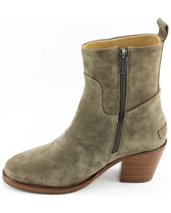 Shabbies Joan Ankie korte laarsjes taupe