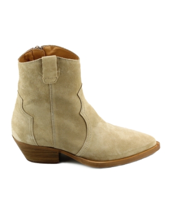 Alpe 5012 korte laarsjes beige