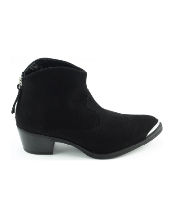 Unisa grea korte laarsjes zwart