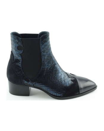 Pertini 242W30961D7 korte laarsjes donkerblauw