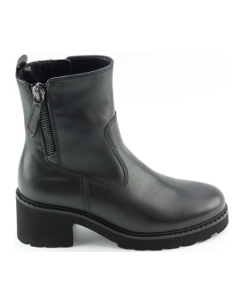 Gabor 76.631.57 korte laarsjes zwart combinatie