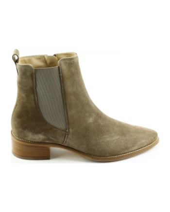 Paul Green 8271 korte laarsjes taupe