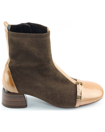 Hispanitas hi265016 korte laarsjes bruin multi