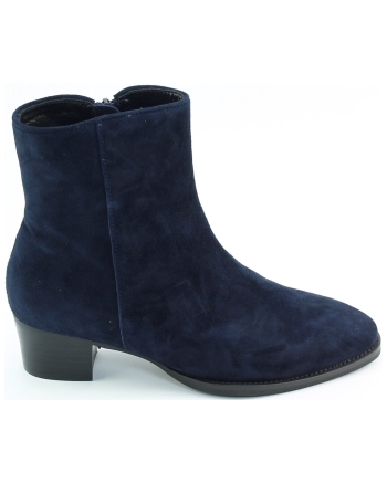 Di Lauro Gineke korte laarsjes donkerblauw