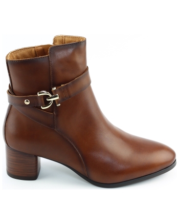 Pikolinos calafat w1z 8914 korte laarsjes cognac