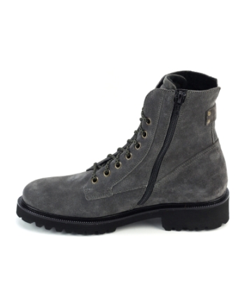 Durea 9769 184 veterboots grijs