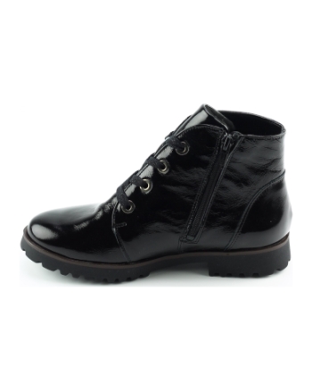 Waldlaufer 772804 veterboots zwart