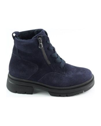 Waldlaufer 930802 veterboots donkerblauw
