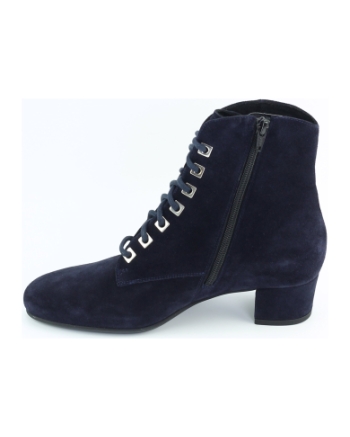 Durea 9810 918 veterboots blauw