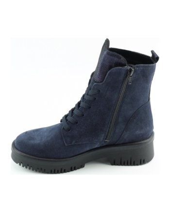 Waldlaufer 934806 veterboots donkerblauw