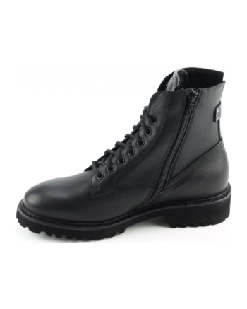 Durea 9769 188 veterboots zwart combinatie