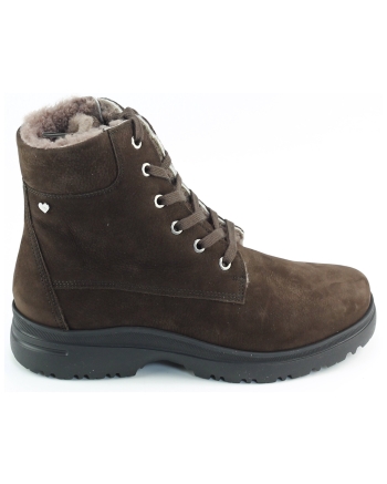Hartjes Calora 172.2802 veterboots donkerbruin