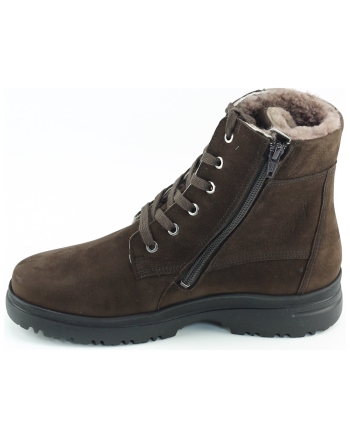Hartjes Calora 172.2802 veterboots donkerbruin
