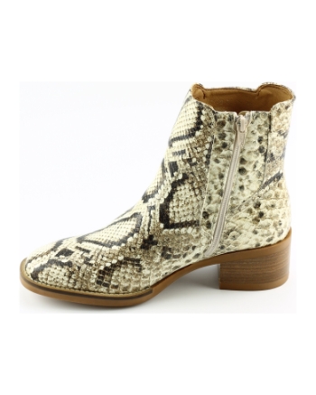 Piedi Nudi zuma 05.5 korte laarsjes cognac