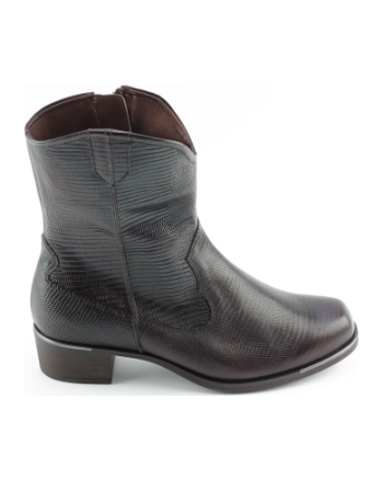 Durea 9753 998 korte laarsjes bruin