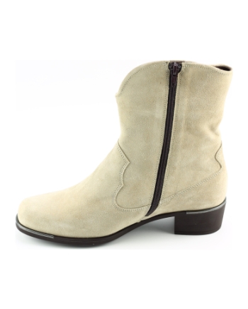 Durea 9753 998 korte laarsjes beige