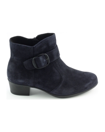 Solidus 35025 korte laarsjes donkerblauw