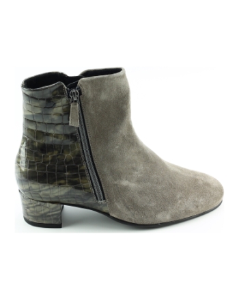 Durea 9828 918 korte laarsjes taupe