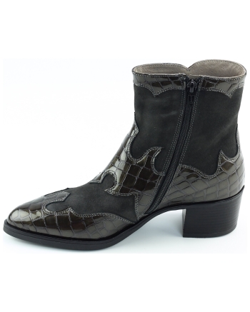 DL Sport 7230 korte laarsjes taupe