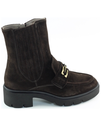 DL Sport 8218 korte laarsjes donkerbruin