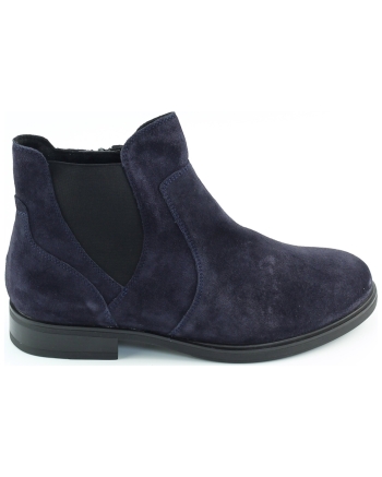 Durea 9833 838 korte laarsjes donkerblauw