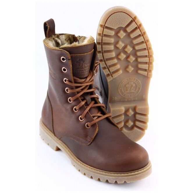 Panama Jack frisia bruin dames veterboots Theo Jansen Schoenen