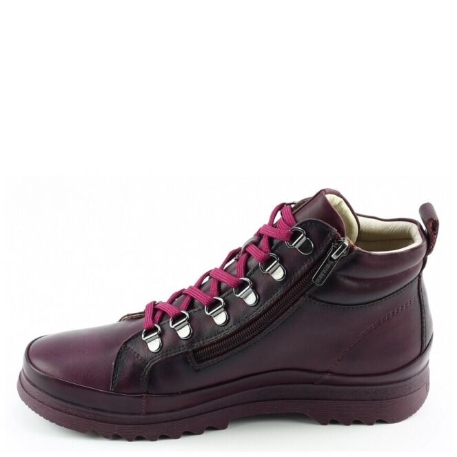 Pikolinos Pikolinos vigo w3w 8564c1 Rood grape Pikolinos vigo w3w 8564c1 rood dames veterboots  | Theo Jansen Schoenen
