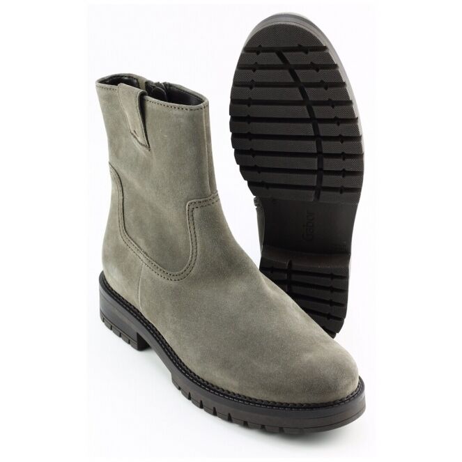 Gabor Gabor 72.723.30 Bruin 30 mohair (Micro) Gabor 72.723.30 bruin dames korte laarsjes | Theo Jansen Schoenen