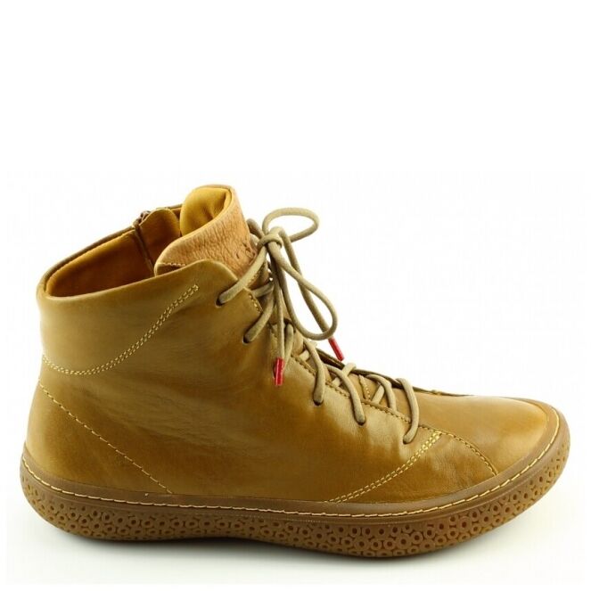 Aanmoediging Labe als Think 000430 tjub geel dames veterboots | Theo Jansen Schoenen