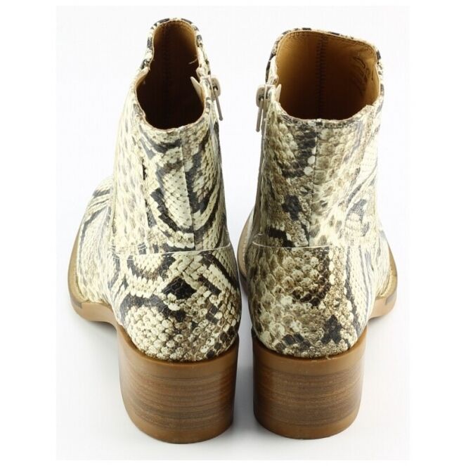 Piedi Nudi Piedi Nudi zuma 05.5 Cognac biscuit Piedi Nudi zuma 05.5 cognac dames korte laarsjes | Theo Jansen Schoenen